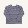 Peter Pan Collar Shirt & Onesie (Long Sleeve Woven) - Navy Grove Gingham