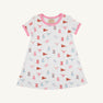 Texas Polly Play Dress - Gone to Texas with Hamptons Hot Pink