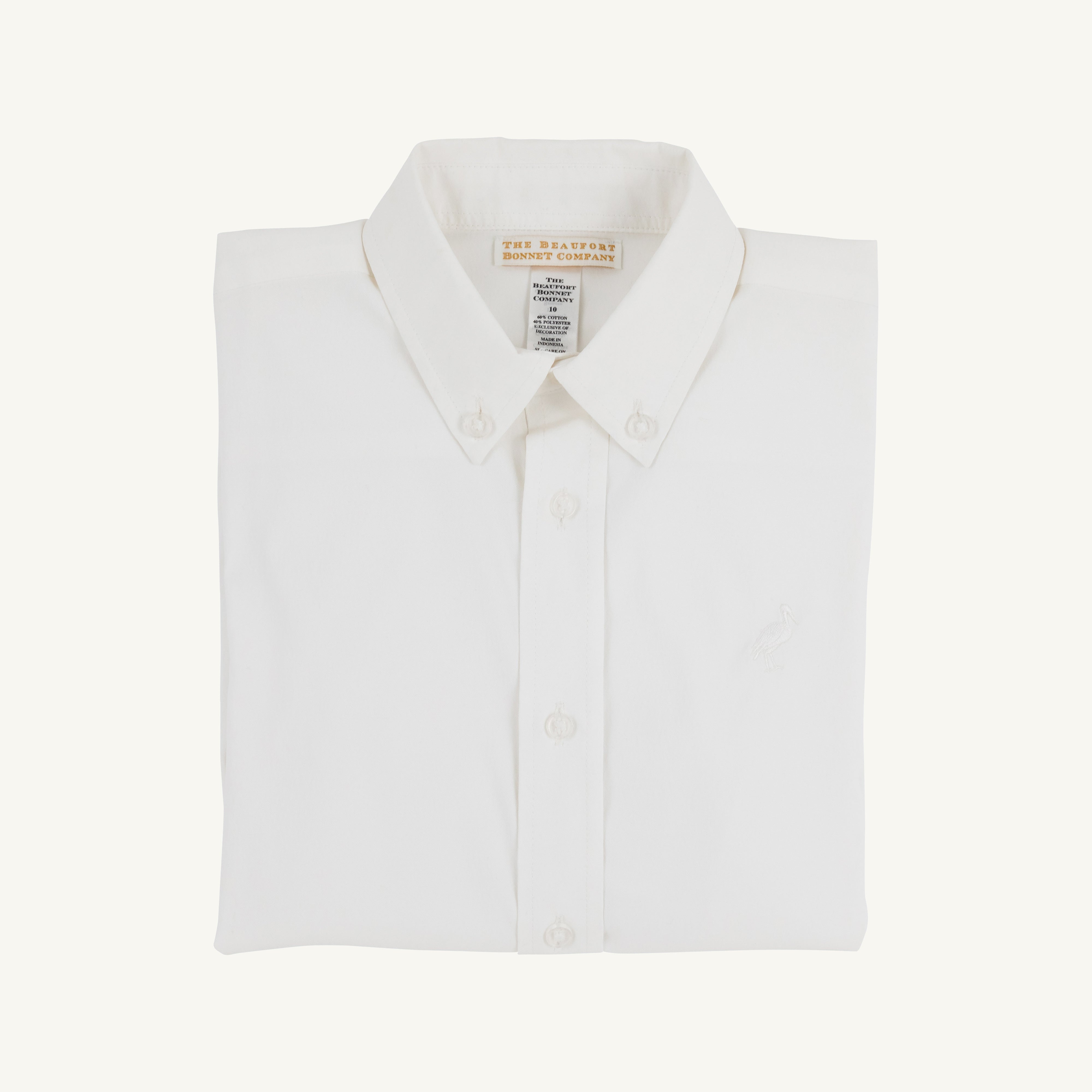 Prepletic™ Dean's List Dress Shirt - Worth Avenue White