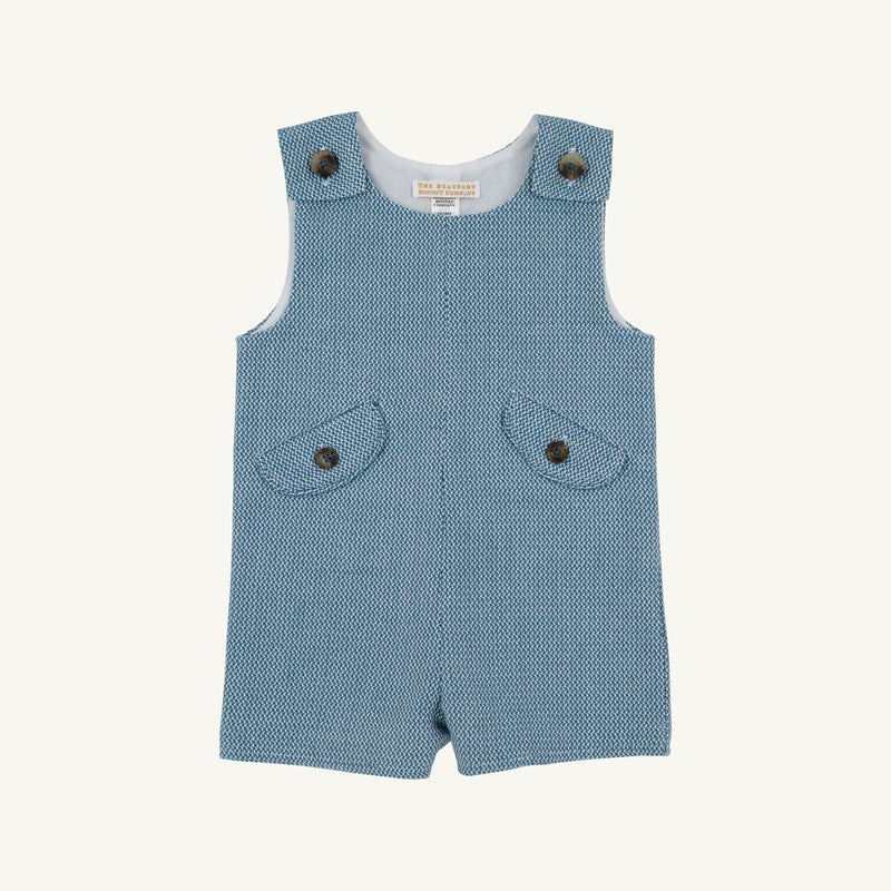 Prescott Pocket Jon Jon - Barnsley Blue Tweed