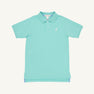 Prim & Proper Polo & Onesie - Turks Teal with Multicolor Stork