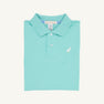 Prim & Proper Polo & Onesie - Turks Teal with Multicolor Stork