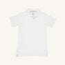 Prim & Proper Polo & Onesie - Worth Avenue White with Multicolor Stork