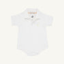 Prim & Proper Polo & Onesie - Worth Avenue White with Multicolor Stork