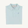 Prim & Proper Polo - Sea Island Seafoam with Beale Street Blue Multicolor Stork