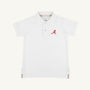 Alabama Prim & Proper Polo & Onesie - Worth Avenue White
