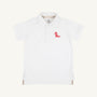 Ole Miss Prim & Proper Polo & Onesie - Worth Avenue White