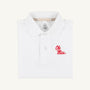 Ole Miss Prim & Proper Polo & Onesie - Worth Avenue White