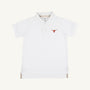 Texas Prim & Proper Polo & Onesie - Worth Avenue White