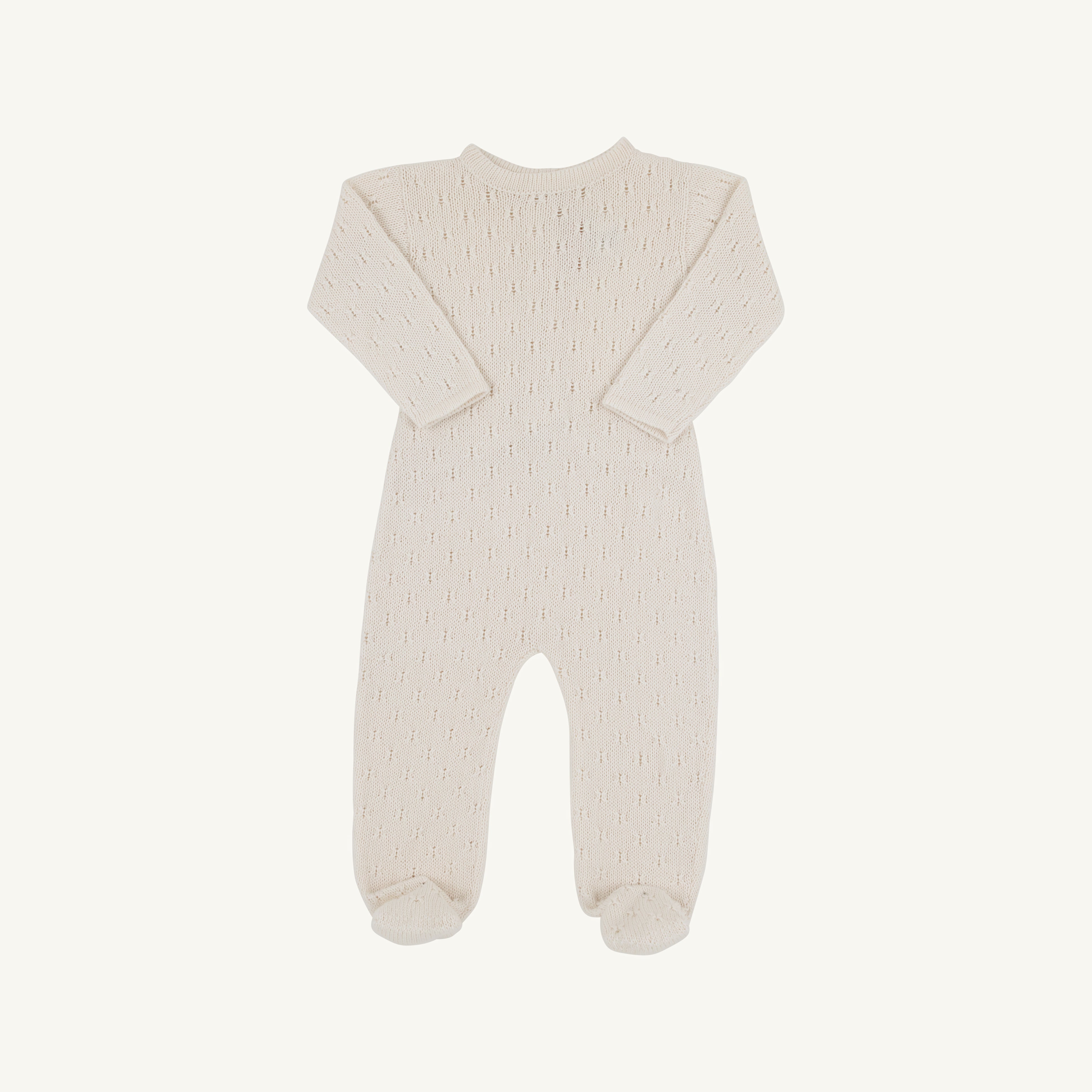【yo BIOTOP】Knit rompers Ramsey Romper - Palmetto Pearl
