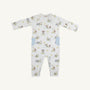 Rayburn Romper - S.S. Beaufort with Buckhead Blue