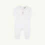 Robbins Romper - Worth Avenue White with Palm Beach Pink & Bear