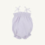 Rosey Romper - Lauderdale Lavender Gingham with Worth Avenue White