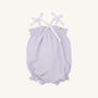 Rosey Romper - Lauderdale Lavender Gingham with Worth Avenue White