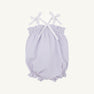 Rosey Romper - Lauderdale Lavender Gingham with Worth Avenue White