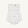 Ruehling Ruffle Bubble - Bitty Bows (Worth Avenue White)