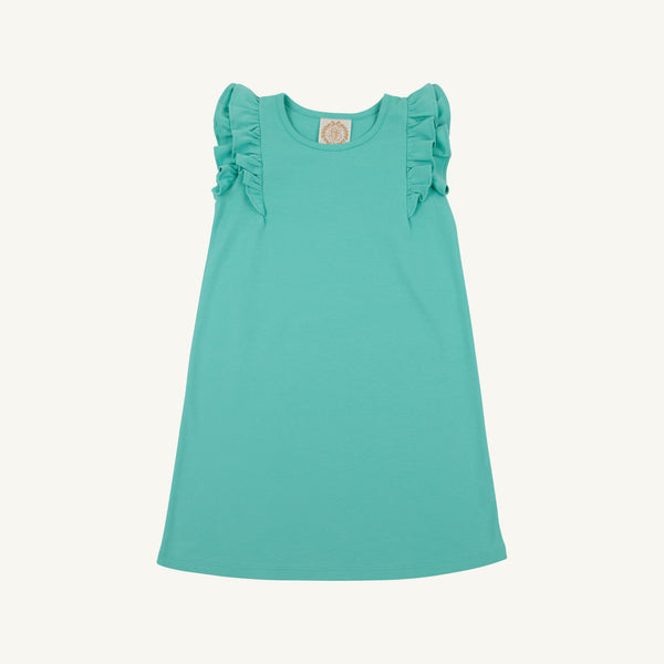 Ruehling Ruffle Dress - Turks Teal