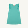 Ruehling Ruffle Dress - Turks Teal