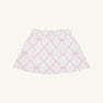 Searcy Skort (Quilted) - Belle Meade Bow with Pier Party Pink