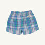 Sheffield Shorts - Lauderdale Pier Plaid with Rockefeller Royal Stork