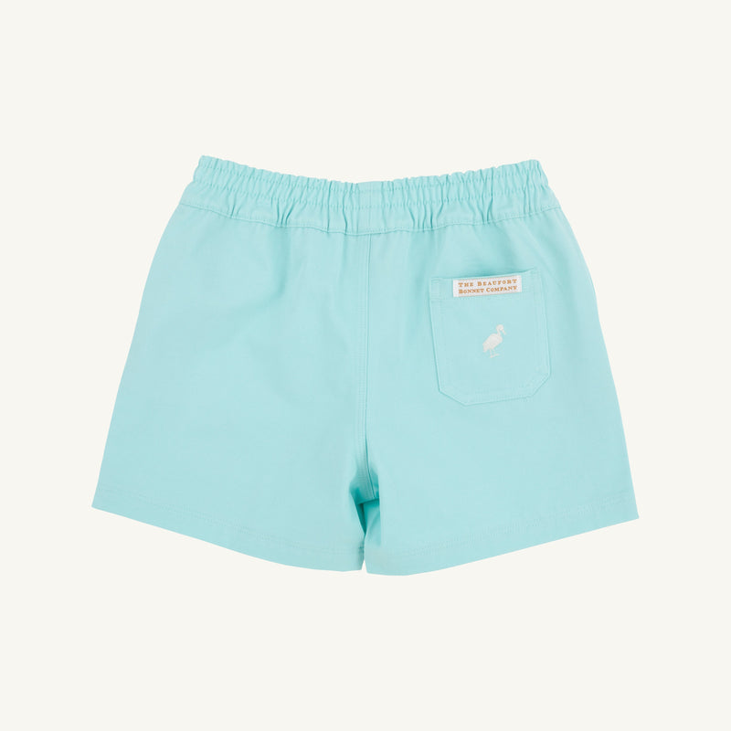 Sheffield Shorts (Twill) - Edisto Egg Blue with Saratoga Stone Stork
