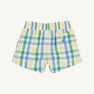 Sheffield Shorts - Polo Field Plaid with Barbados Blue Stork