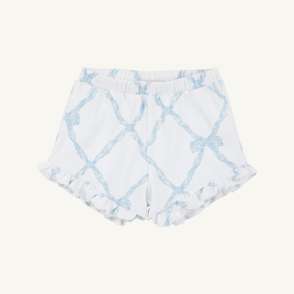 Shelby Anne Shorts - Buckhead Blue Belle Meade Bow