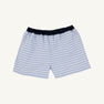 Shelton Shorts - Park City Periwinkle Stripe with Nantucket Navy Stork