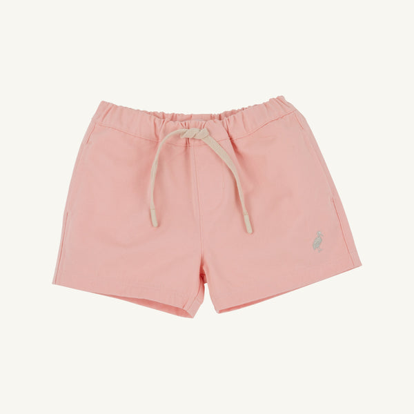 Shelton Shorts - Pompano Peach with Keeneland Khaki Stork