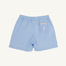 Shelton Shorts - Beale Street Blue with Worth Avenue White Stork & Dog Applique