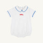 Ole Miss Short Sleeve Biltmore Bubble - Worth Avenue White