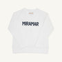 Sir Proper City Hopper Sweatshirt - Worth Avenue White Miramar