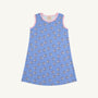 Sleeveless Polly Play Dress - Little Fishes with Pier Party Pink
