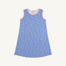 Sleeveless Polly Play Dress - Little Fishes with Pier Party Pink