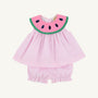 Sleeveless Tabitha's Teacher's Pet Set - Greenbrier Gingham Watermelon