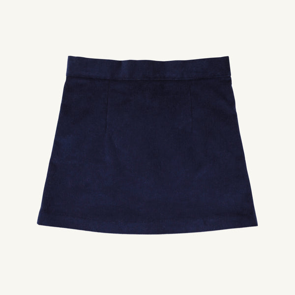 Stevi Skirt - Nantucket Navy Corduroy