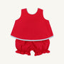 Susanne Swing Top Set - Richmond Red with Nantucket Navy & Beale Street Blue