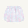 Susanne Skirt - Beale Street Blue and Hamptons Hot Pink Sewanee Seersucker