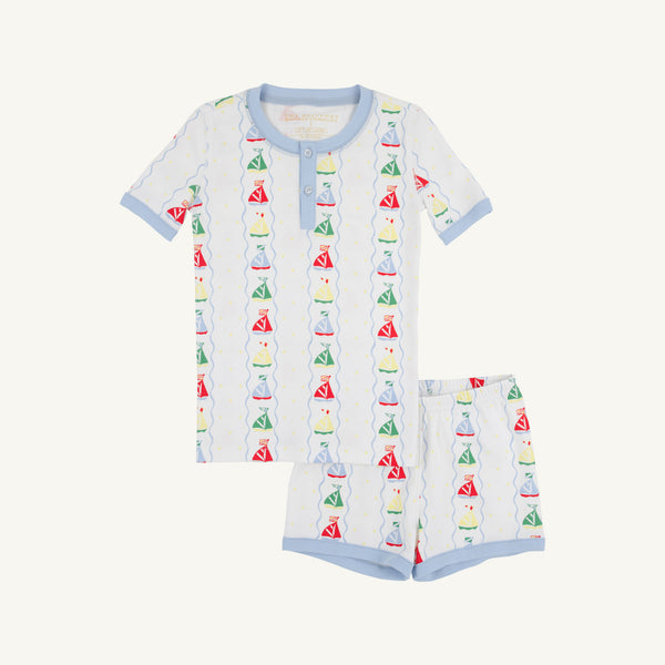 Sutton's Shorts Set - Set Sail with Beale Street Blue