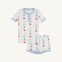 Sutton's Shorts Set - Set Sail with Beale Street Blue