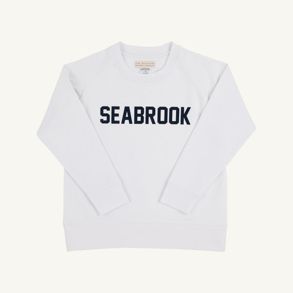Sir Proper City Hopper Sweatshirt - Worth Avenue White Seabrook