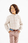 Prep School Pants - Gray Bay Brown with Keeneland Khaki Stork