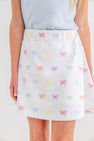 Searcy Skort - Bitty Bows (Worth Avenue White)