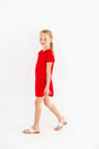 Short Sleeve Maude's Sweater - Richmond Red