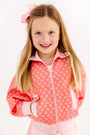 Prepletic™ Jules Jacket - Mill Street Manor Mini Floral with Sandpearl Pink