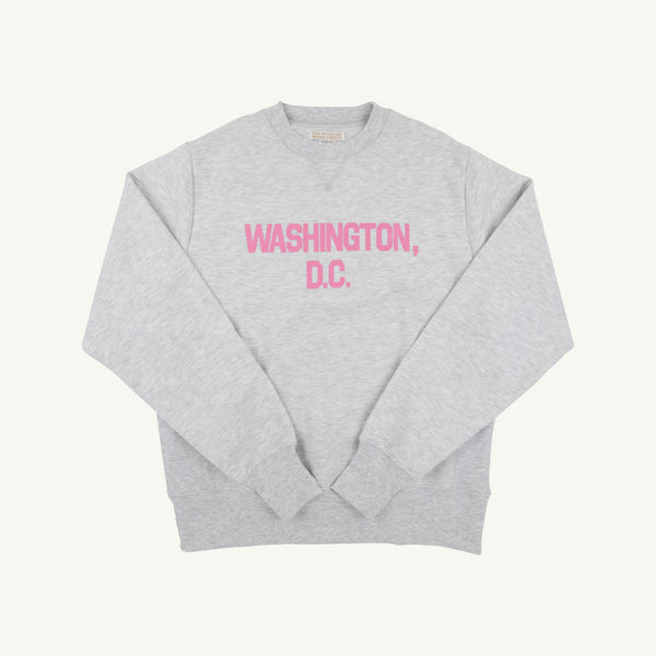 City Hopper Sweatshirt (Women's) - Grantley Gray (Heathered) Washington D.C.