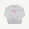 City Hopper Sweatshirt (Women's) - Grantley Gray (Heathered) Washington D.C.