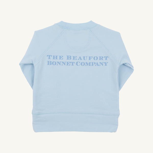 Sir Proper City Hopper Sweatshirt - Buckhead Blue with Barrington Blue Main Line