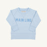 Sir Proper City Hopper Sweatshirt - Buckhead Blue with Barrington Blue Main Line