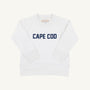 Sir Proper City Hopper Sweatshirt - Worth Avenue White with Cape Cod